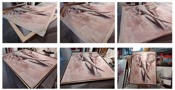 Schanzenkunst Rahmung